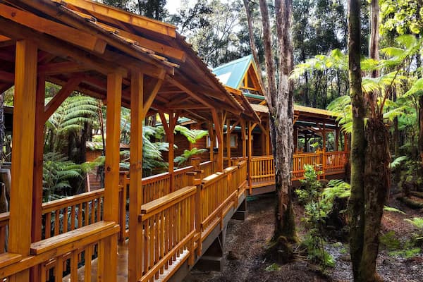 Cabana del bosque Laukapu hawai Cabaña del bosque Laukapu-hawái