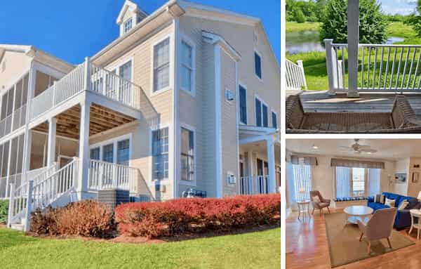 Gran villa familiar en Bethany Beach Gran villa familiar en Bethany Beach-Alquileres Vacacionales en Fenwick Island que Admiten Mascotas