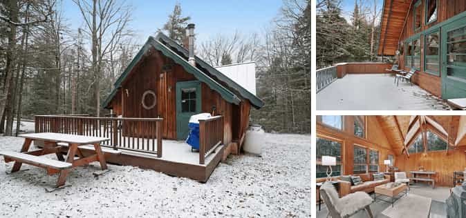 Hermoso Chalet Acogedor en el Bosque Hermoso Chalet Acogedor en el Bosque-Cabañas que Admiten Mascotas en Vermont