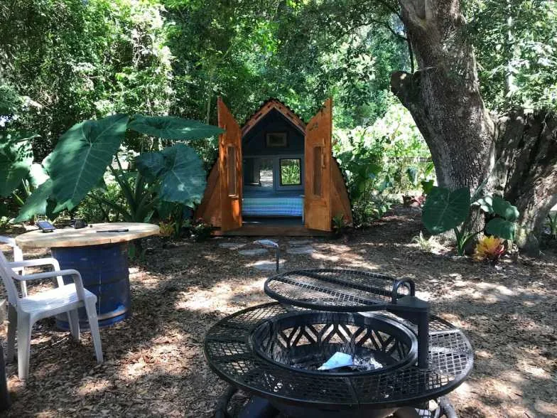 image 1639 Tiny House Cabin en Lovely Fort Brook Horse Farm, Ocala