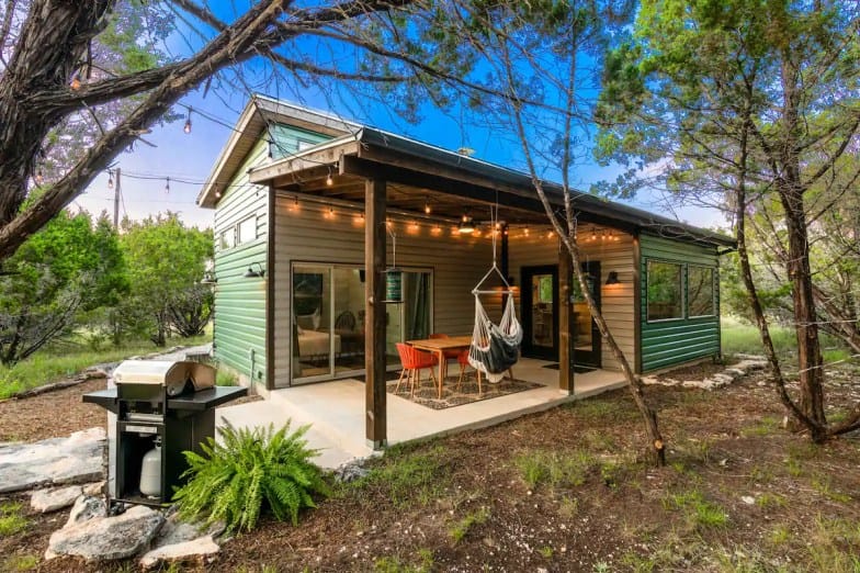 image 492 Cabaña "Little Green" en 28 Acres, Wimberley